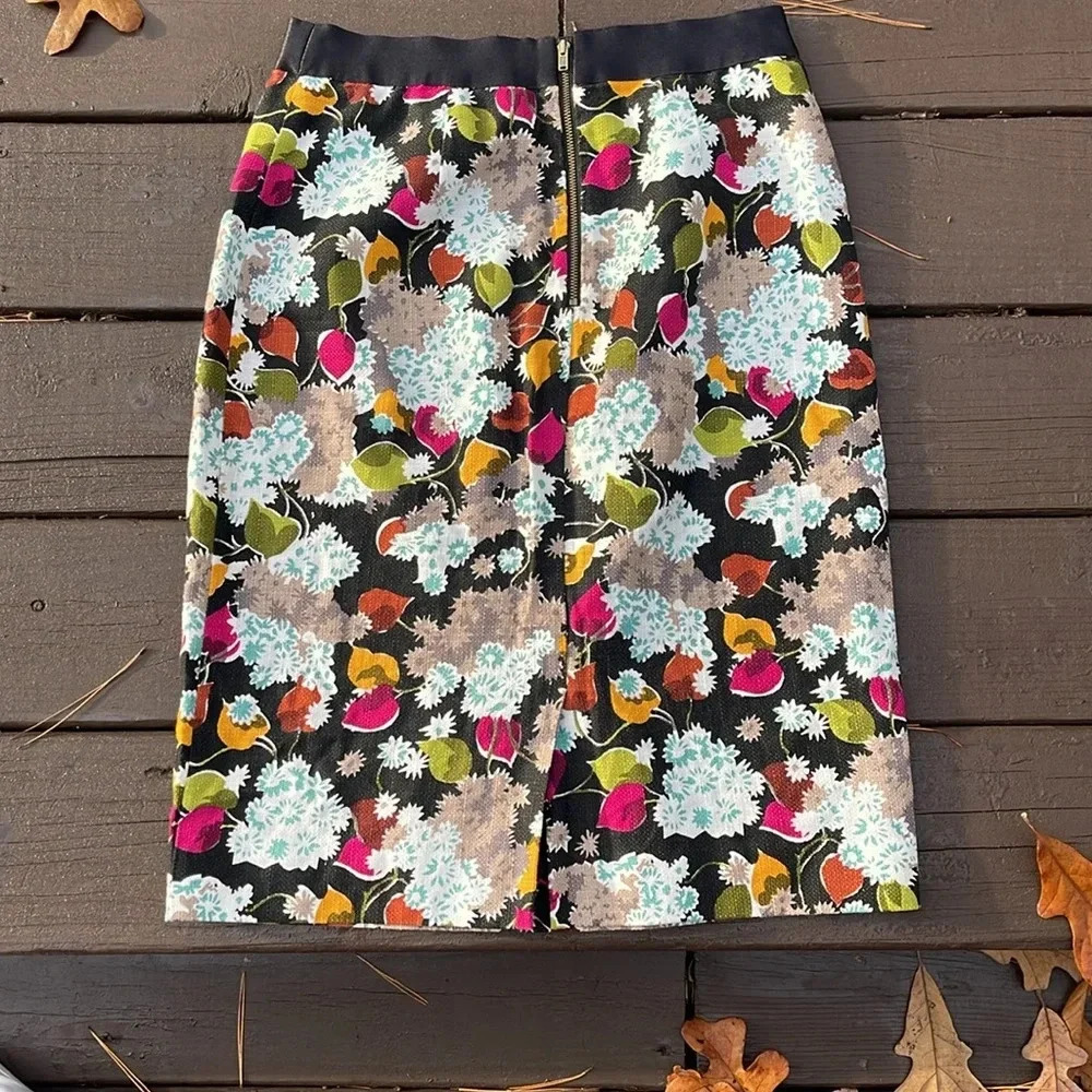 Girls from Savoy Anthropologie floral skirt size 6 - Picture 2 of 5